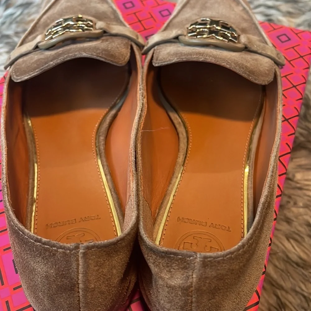Tory Burch suede loefers